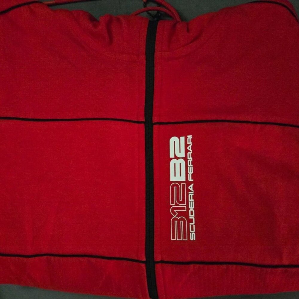 Puma Ferrari Race Hooded Sweat Jacket Zip Up 312 B2 Formula 1 Medium *NWT* - Picture 10 of 10